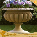 Marble Planter Urns Handmade Flower pot for hot sale